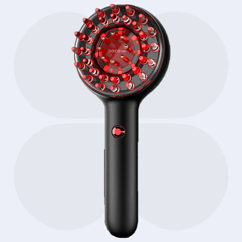 شانه ارتعاشی نور درمانی قرمز برای مراقبت و  تحریک رشد مو (نسخه ماکس ادیشن) SC001