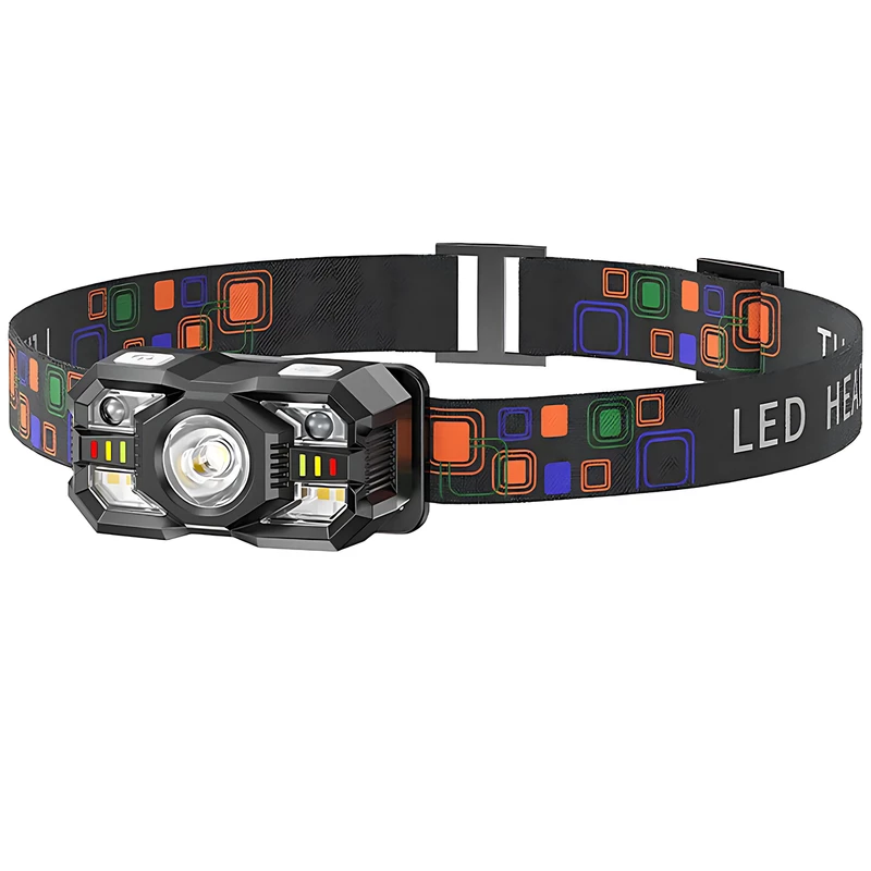 هدلایت شارژی ضدآب اسمایلینگ شارک TD-0168