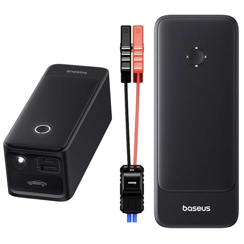 جامپ استارتر خودرو، پاوربانک 6000 میلی‌آمپر و چراغ قوه بیسوس BS-CH006 C00259200121-00