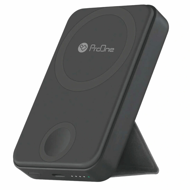 پاوربانک 10000 بی‌سیم 15 وات گوشی موبایل و اپل‌واچ و تایپ‌سی 20 وات پرووان PPB5113