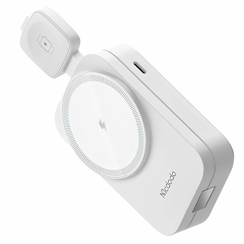 استند و شارژر وایرلس گوشی، ایرپاد و اپل‌واچ چندکاره 15 وات مک‌دودو CH-5090