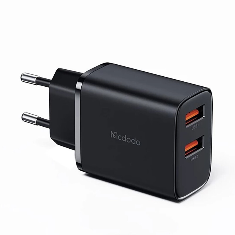 شارژر دیواری دو پورت 12 وات مک دودو CH-507