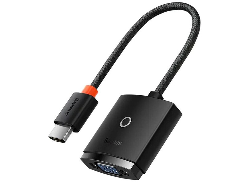 مبدل اچ‌دی‌ام‌آی به وی‌جی‌آی/پورت صدا/پورت میکرو یواس‌بی بیسوس Baseus Hub Lite Series Adapter WKQX010101