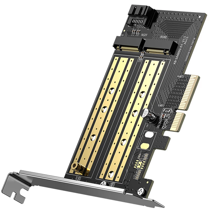 تبدیل PCle 3.0X4 به SSD M.2 M-Key / M.2 B-Key یوگرین Ugreen CM302 70504