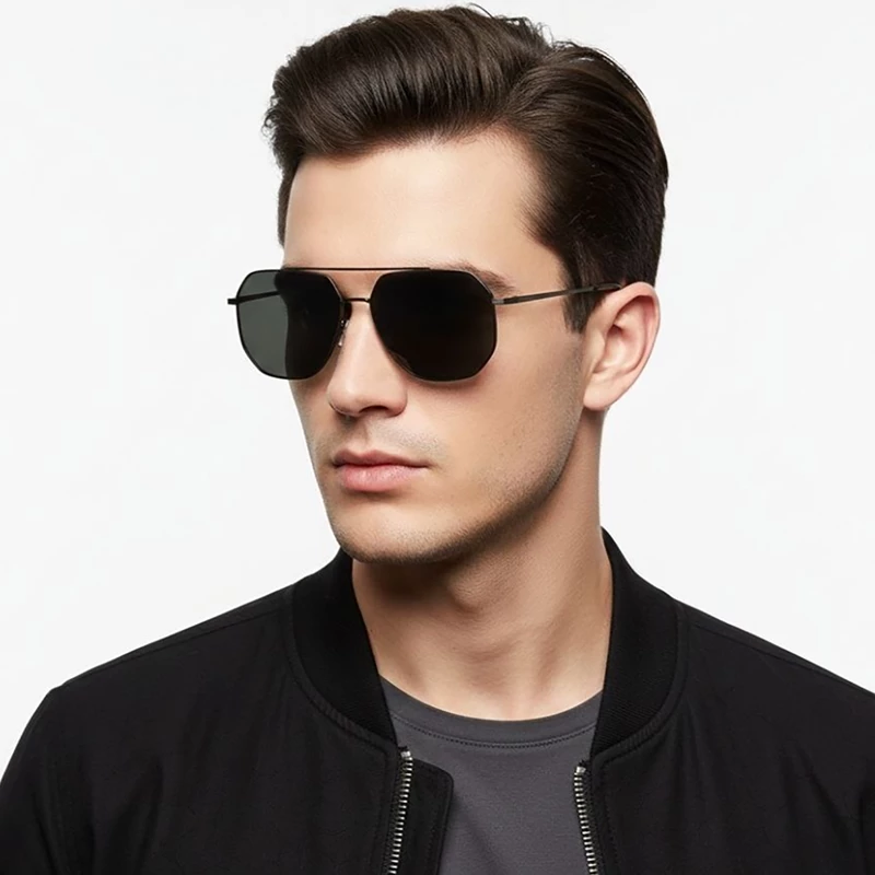 عینک آفتابی مردانه کارن بازار Karen Bazaar مدل 8802 پلاریزه UV400