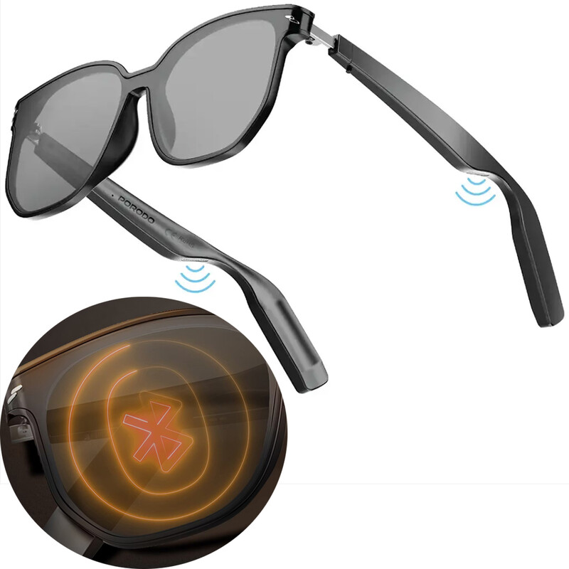 عینک هوشمند پورودو Porodo اصل مدل PDSGUVP119BK پوشش UV400