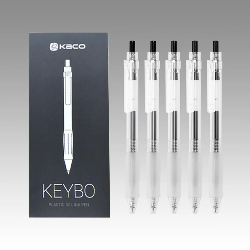 خودکار شفاف کاکو (KACO) با نوک 0.5 میلی متری 5 عددی مدل New Grip