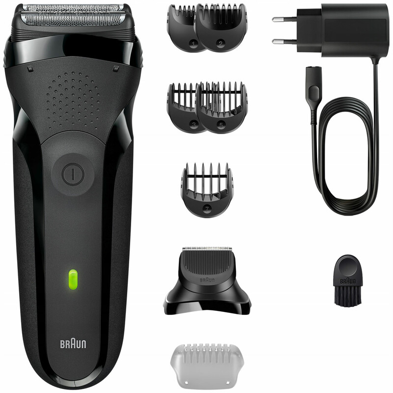 ریش تراش و ماشین اصلاح براون Braun مدل 300BT با 5 شانه