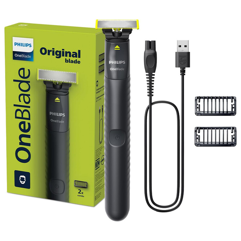 ماشین اصلاح صورت فیلیپس Philips OneBlade مدل QP1424/10 با 2 شانه