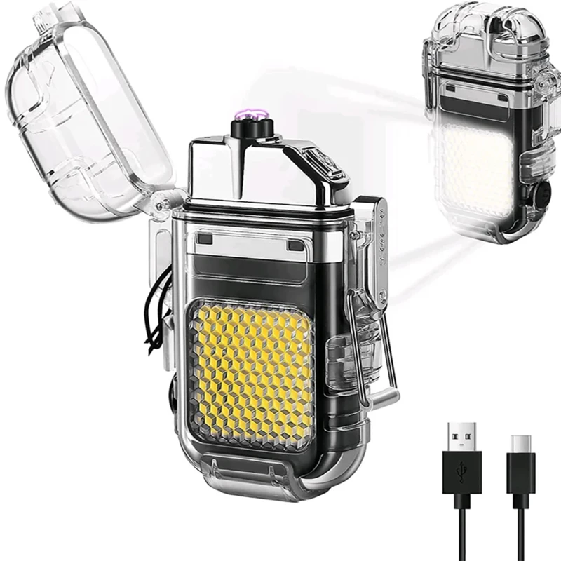 فندک الکتریکی و چراغ قوه شارژی Electronic Ignition Lighting