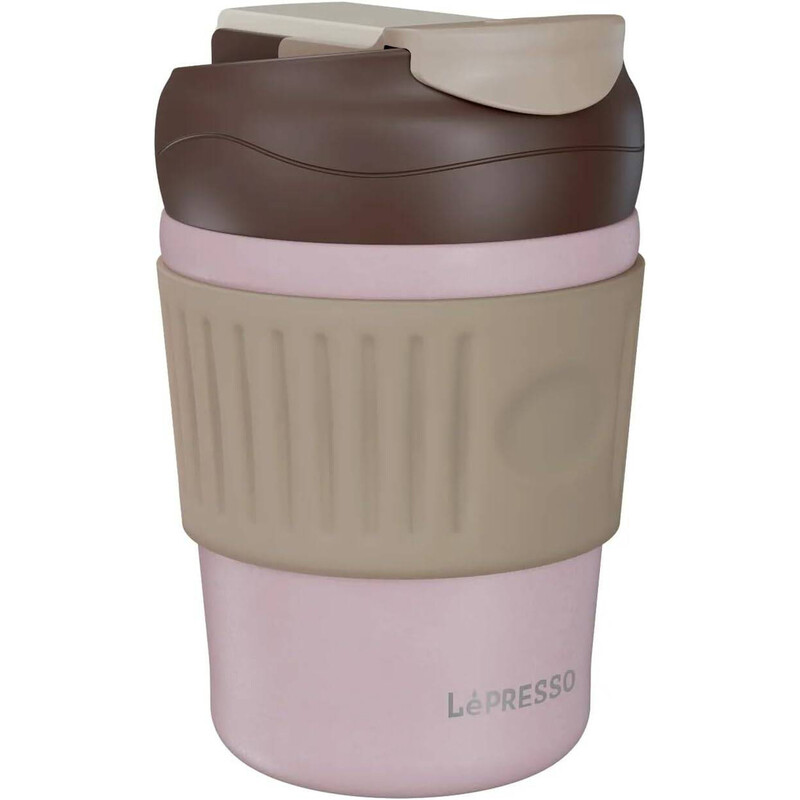 ماگ سفری لپرسو Lepresso مدل LPPBCFFC دو درپوش 350 میلی لیتری