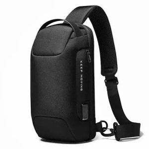 کوله کراس بادی تک بند ضد سرقت دارای پورت USB بنج BANGE BG-22085 Sling Chest Bag USB External Charging Port