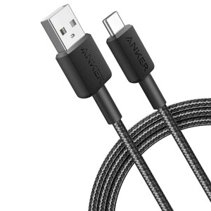 کابل شارژ یو‌اس‌بی 2.0 به تایپ‌سی 3 آمپر 90 سانتی‌متری انکر