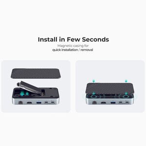 خرید هاب تایپ سی 10 پورت اوریکو