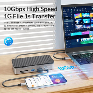 بهترین هاب تایپ سی 10 پورت اوریکو