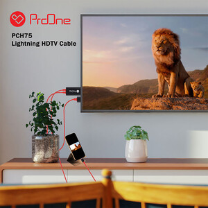 خرید کابل مبدل لایتنینگ به اچ دی ام آی پرووان به طول 1.8 متر