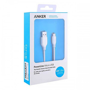 خرید کابل میکرو یو اس بی انکر Anker A8133H21 Powerline  Micro USB Cable 1.8m