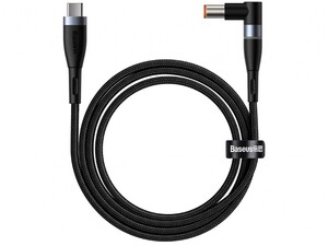 کابل شارژ مغناطیسی سوزنی لپ تاپ لنوو بیسوس Baseus Zinc Lenovo Type-C to DC Round Port (7.9*5.5mm) 2m