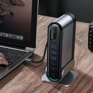 فروش هاب 17 پورت تایپ سی بیسوس