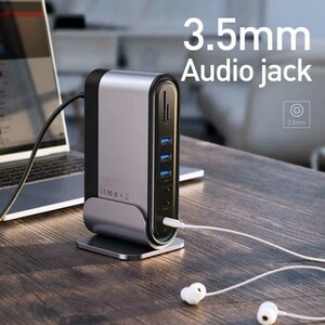 هاب 17 پورت تایپ سی بیسوس