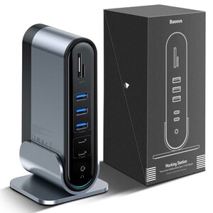 بهترین هاب 17 پورت تایپ سی بیسوس