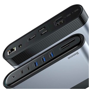 هاب 17 پورت تایپ سی بیسوس