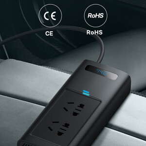 اینورتر ولتاژ و شارژر 150 وات خودور بیسوس