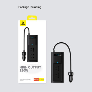 اینورتر ولتاژ و شارژر 150 وات خودور بیسوس