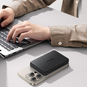 پاوربانک مگنتی 22.5 وات و تایپ سی 20 وات 10000 بیسوس PPWPQ10-20