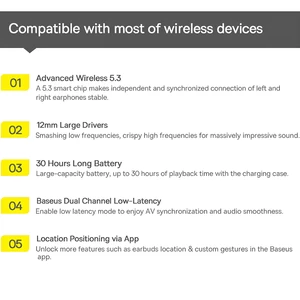 قیمت هندزفری بلوتوث بیسوس