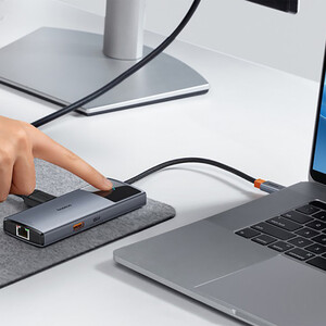 فروش هاب تایپ سی 6 پورت بیسوس