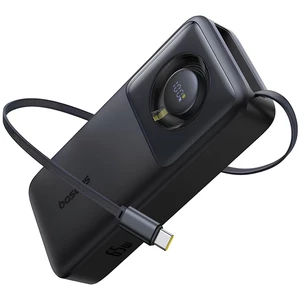 پاور بانک فست شارژ تایپ سی 65 وات 20000 با کابل تایپ سی بیسوس P10070900122-00