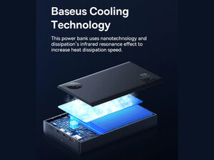 فروش پاور بانک سوپر شارژ تایپ سی و یو اس بی 140 وات 24000 بیسوس