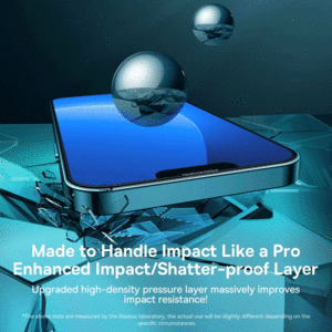 قیمت گلس  تمام صفحه آیفون 14 پرو بیسوس (پک دو عددی )