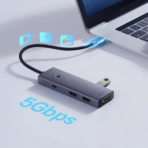 آداپتور تصویری 7 پورت بیسوس