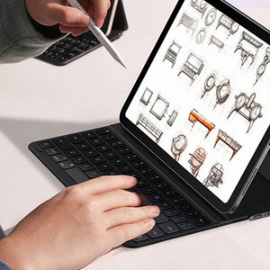 کاور کیبورددار آیپد10.9 بیسوس