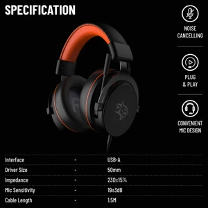 هدست بازی با سیم با نورپردازی رنگارنگ جذاب پرودو