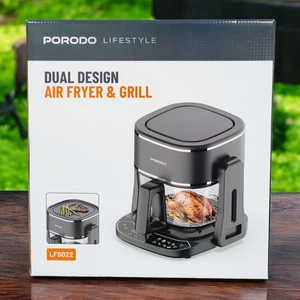 هواپز و گریل دوکاره پورودو سرخ کن بدون روغن