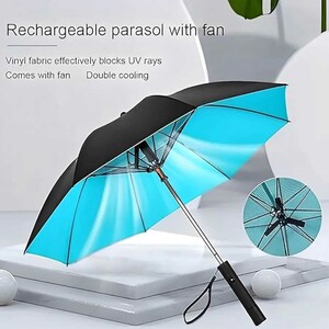 بهترین چتر آفتابی و بارنی دارای فن خنک‌کننده و مه مرطوب‌کننده پورودو