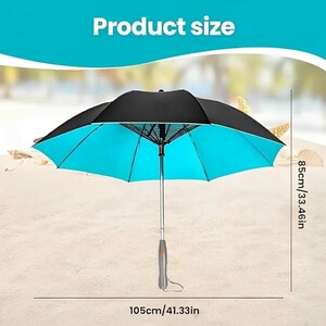 چتر آفتابی و بارنی دارای فن خنک‌کننده و مه مرطوب‌کننده پورودو