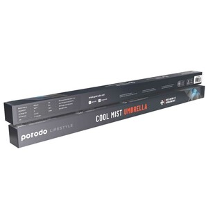 چتر آفتابی و بارنی دارای فن خنک‌کننده و مه مرطوب‌کننده پورودو
