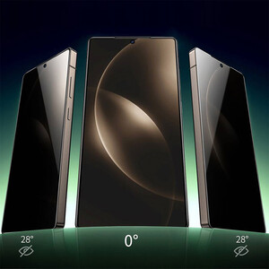 خرید گلس پرایویسی تمام صفحه سامسونگ گلکسی اس 25 اولترا گرین