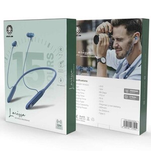 هندزفری گردنی بلوتوثی گرین GNLARISANBBK