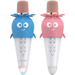 میکروفون بی سیم شارژی کودکانه گرین GNKIDKARMICPK