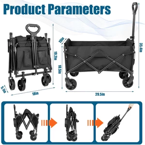 چرخ دستی تاشو گرین لاین