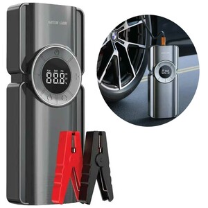 جامپ استارتر، کمپرسور باد، پاوربانک و چراغ قوه گرین لاین GNJUMPSTRBK