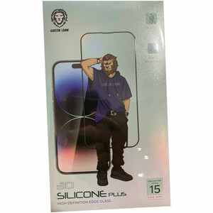 فروش گلس شفاف آیفون 15 پرومکس گرین