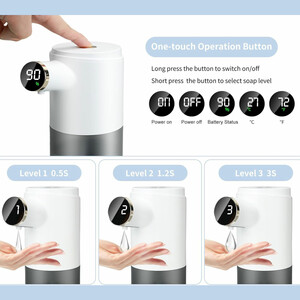 فروش مپ فوم ساز مایع دستشویی اتوماتیک