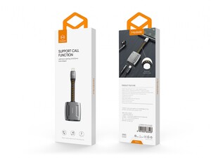 مبدل دو کاره لایتنینگ به لایتنینگ و AUX مک دودو