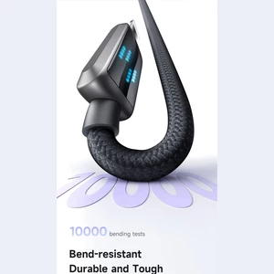 سیم شارژر کارپلی فست آیفونی تایپ سی نشانگر سرعت شارژ مک دودو